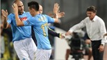 Napoli thắng Villarreal nhưng Cavani dính chấn thương